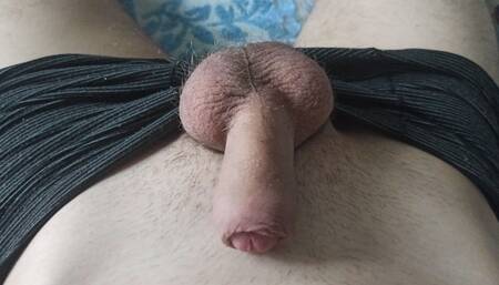 The Boy Jerks off His Dick and Tries to Cum