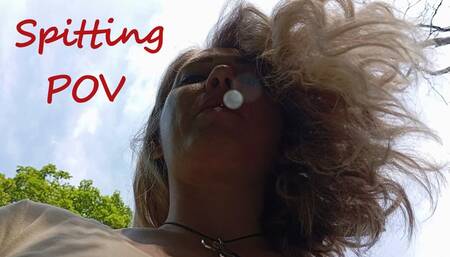 Spitting in your face outdoor