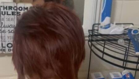 Steamy bathroom show