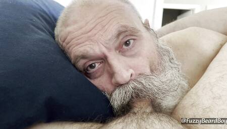 Big Moustache Daddy Bear Sucking Fuzzybeardboy Cock