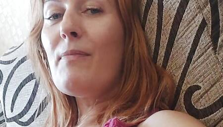 sexy lady lifted her skirt and there are no panties. hairy pubis. large labia. playing with a pussy. hot MILF takes a bath