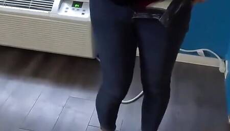 Girlfriend Makes Boyfriend to Pull Over for a 2-star Motel Fuck