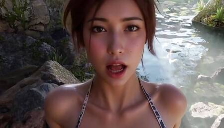 Tomb Raider Lara Croft cosplay Uncensored Hentai AI generated