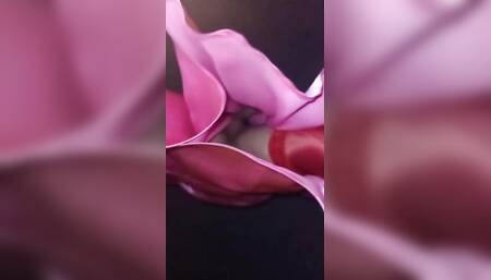 dance satin pink 8