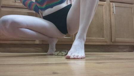 Bare Feet Cake Smash and Pound and Crush