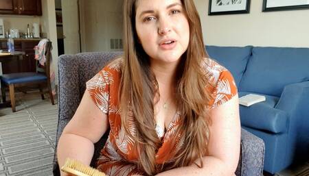 POV: Enforced Cornertime (HD) (Miss Kelley makes you wait for your hairbrush spanking)