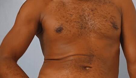 Mr Louis Strokes His Huge Cock Until He Cums