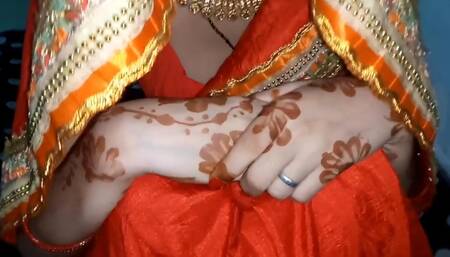 Today my new married wife Adhya has come to our house for the first time, Indian Hindi viral video