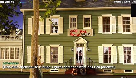 College Kings #2 Going to the frats party