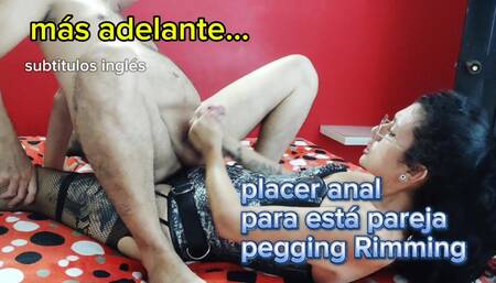 This Couple Likes Anal Sex Woman Fucks Husband in the Ass Pegging Rimming Season 2 Part 14
