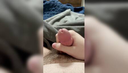 I stroke my cock hard and fast until I shoot my load hard