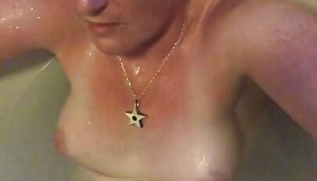 When Horny and a Mega Hot Bath Collide, Multiple Magical Orgasms Happen!