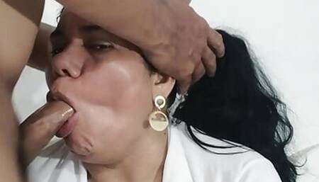 My Slut Girlfriend Loves to Suck My Balls, Deep Throat and Hard Anal Sex as an Amateur Submissive Slave with Delicious Squirting