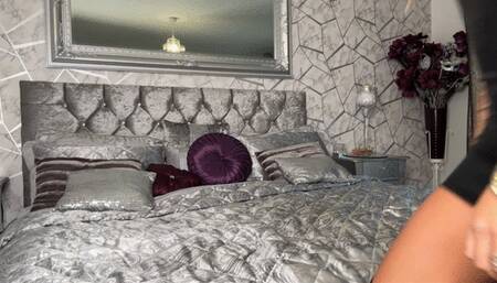 Eat your cum from Mistress Natalia’s hand