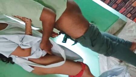 Indian Virgin School Girls First time Sex with Her Boyfriend