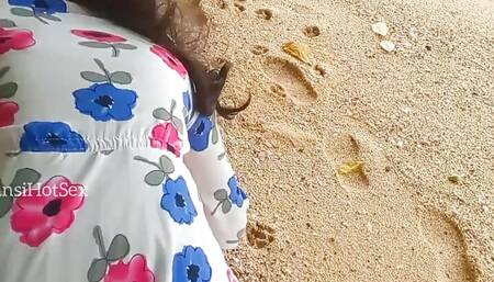 Sri Lankan Teen Couple - Outdoor Fuck - Sinhala Voice - Full Story