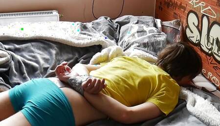 Young Alex convinced to sexual plays with me