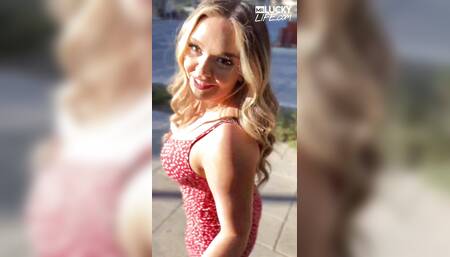 Flying High In Pleasure With Holly Day After Beach Date
