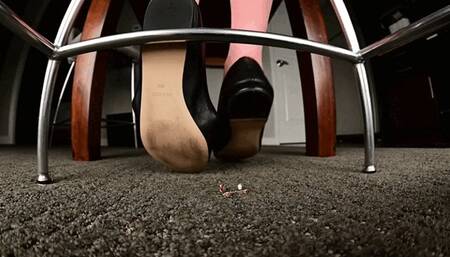 GIGANTIC secretary forgot about the tiny protest before! Pt 3 - MP4