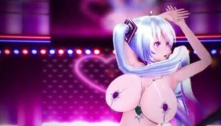 MMd r18 many men want to fuck miku than their wife because of perfect color of underarm not dark