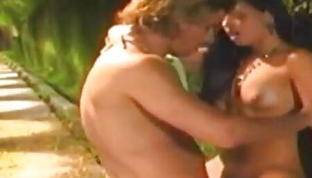 Thammy Brasil Takes A Nice Hot Cock In The Woods