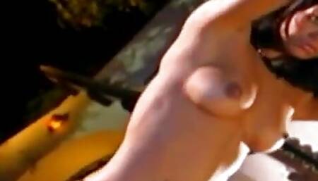 Petite skinny teen July Paiva takes it balls deep in her tight Latin pussy and ass!