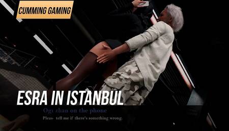 Esra in Istanbul  Cuckold Hentai Game PornPlay Ep.2 Hijab wo...nked in public subway with her fiancee is on the phone