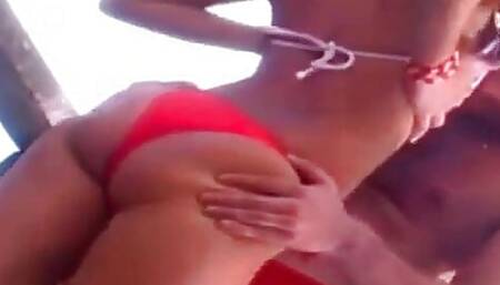 Watch as Ellen worships her man's dick and takes it up her ass like that was her only wish.