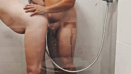 Fucked a friend's girlfriend in the shower while he was playing Sony PlayStation