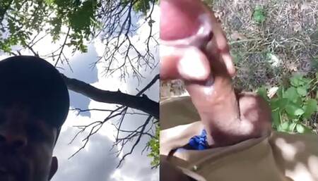 AdamJaxx Cums Trailside in Small Town CO