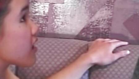 Another Flat Chested Asian Bimbo Got Her Nipples Sucked and Pussy Drilled by a Schlong