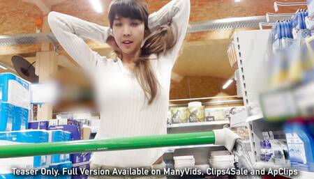 Risky Public Store Masturbation I