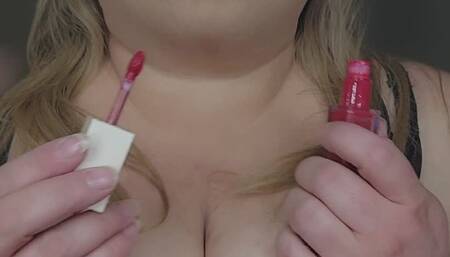 Kissing and Boob Play