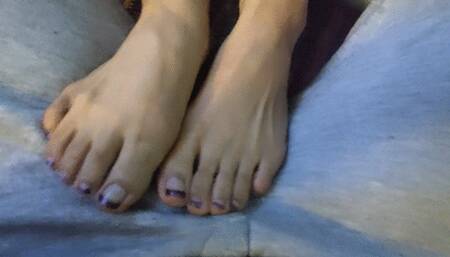 My First Footjob Ever