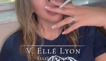 Elle Lyon Short Stories - Let's Talk About Sex Positions While I Smoke