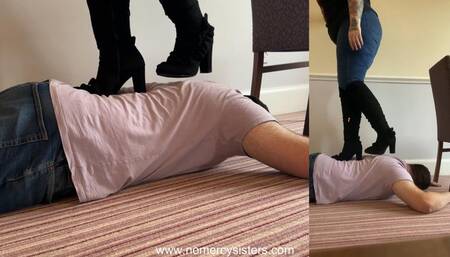 Mistress Lilith - Breaking new heeled boots in before going out