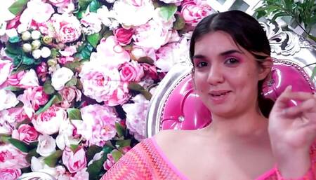 Chubby Babe with Huge Boobs Rose D Kush Rides Her Favorite Dildo