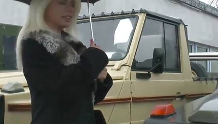 Busty milf with tattoo above her pussy gets fucked