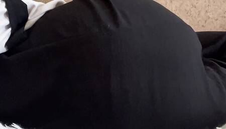 Arab teen without panties