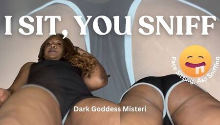 I Sit, You Sniff - POV Face Sitting, Ass Smothering, Ass Worship, Domination
