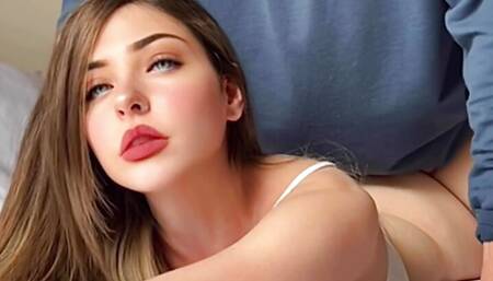 Fat, why don't you cum inside my pussy, you don't know how to fuck me