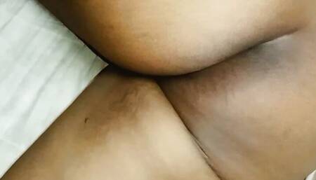 With stepmom when people aren't home