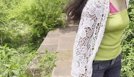 My School friends sex with outdoor jungle