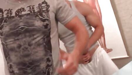 Hottie with dark hair leased out to two dudes