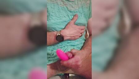 Riding my dildo and playing with my vibrator