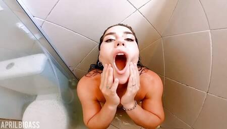 Having Pee, Enema of Pee and Anal Fuck, Final Cum Face!!!!!!