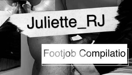 Juliette_rj on a fucking sexy FootJob Compilation 2 Clips in one - FOOTJOB - TOE JOB - FOOT MASTURBATION - CUM SHOT - ORGASM - SOLES JOB - 2 CUM SHOTS