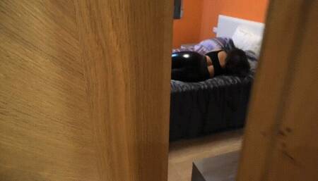 Footjob Yellow Socks