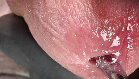 I get the slippery water out of my acorn hole