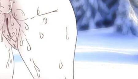 Anna fucked in the snow ! Frozen Anime hentai cartoon